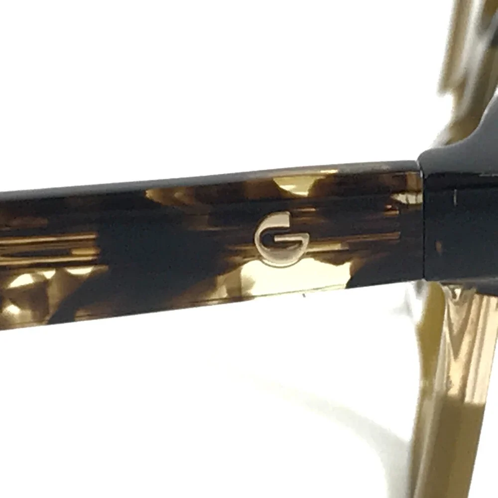 Gigi Studios Eyeglasses Frame BELLA GVV001A/07 Green Tortoise Full Rim 53-15-140